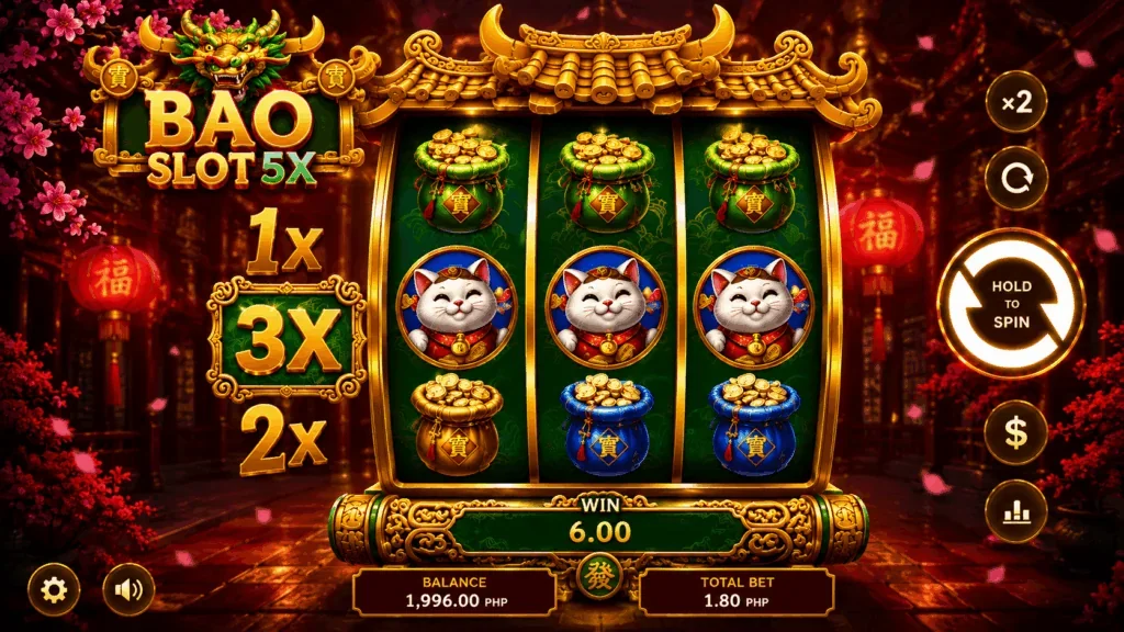 Bao Slot 5X slot features and rtp
