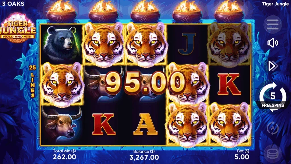 Tiger Jungle demo gameplay how to play