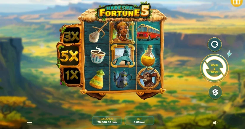 Habesha Fortune 5 slot game screenshot