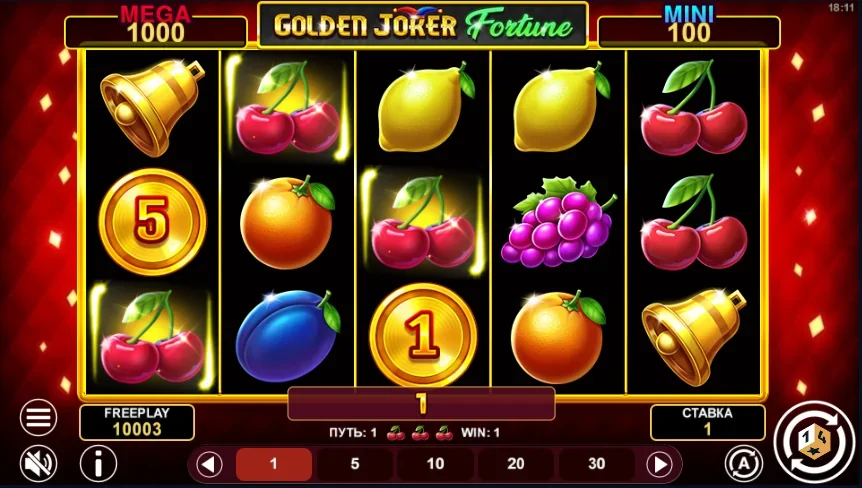 Golden Joker Fortune slot game