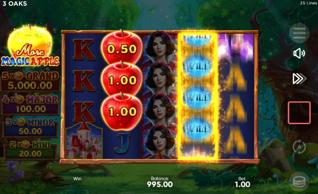 More Magic Apple slot features and rtp