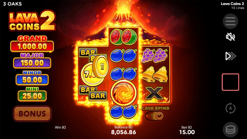 Lava Coins 2 demo gameplay how to play