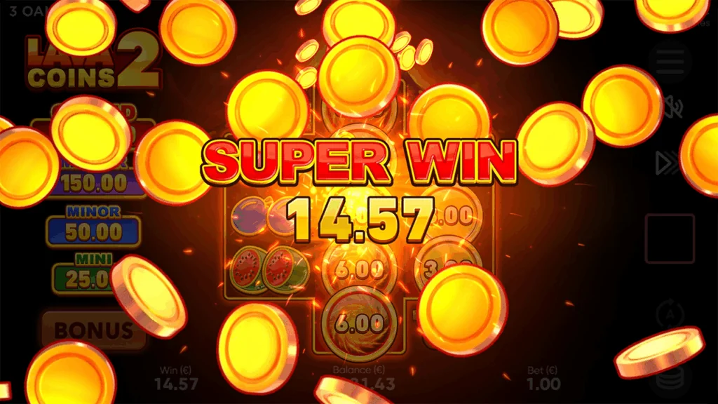 Lava Coins 2 slot features and rtp