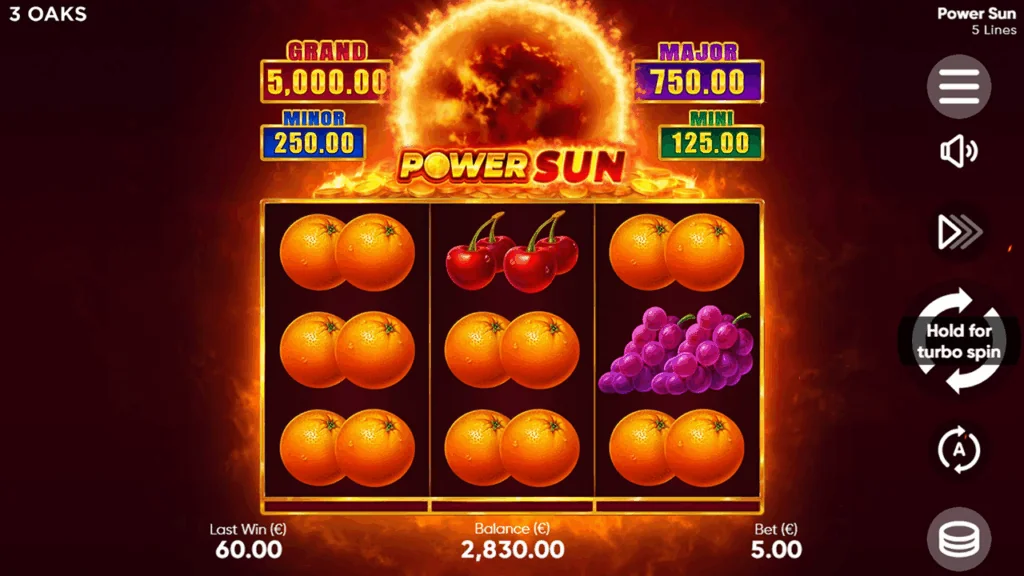 Power Sun XXL slot game