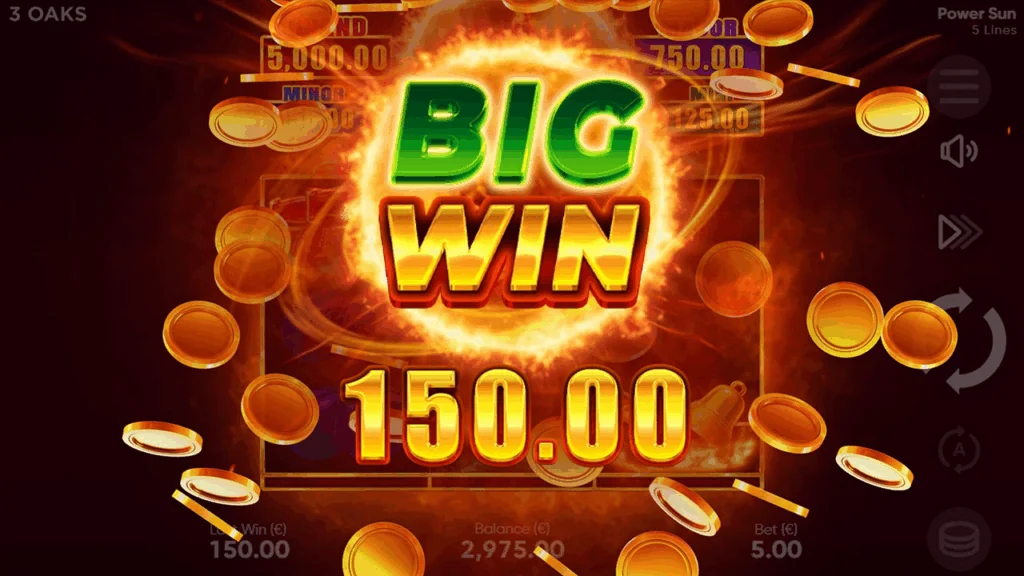 Power Sun XXL slot features and rtp