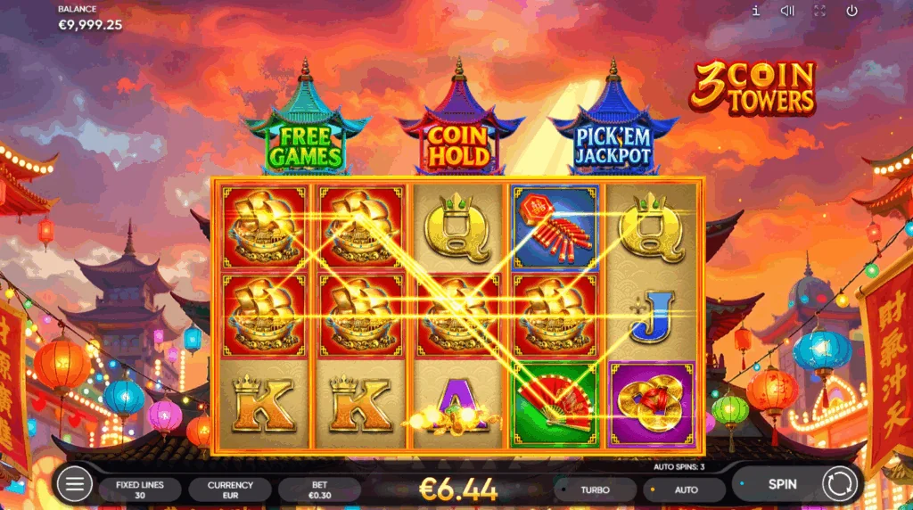 3 Coin Towers demo gameplay
