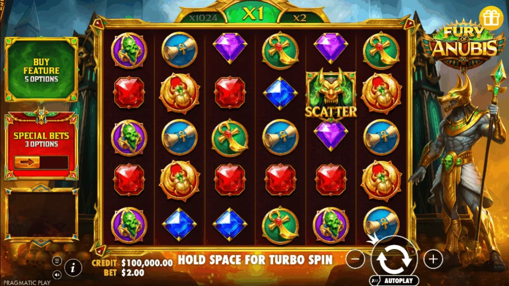 Fury of Anubis demo gameplay 