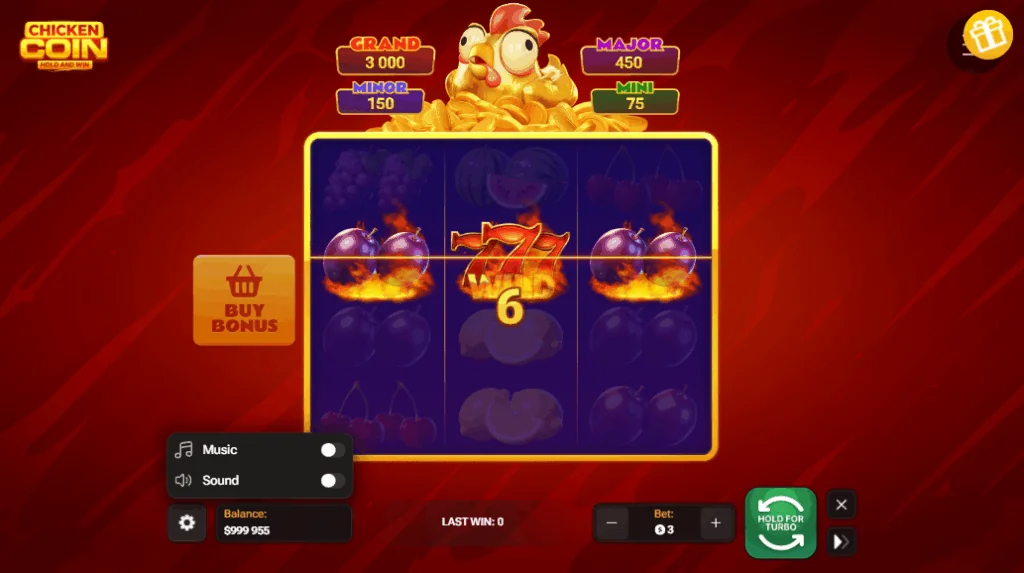 how to play Chicken Coin slot game