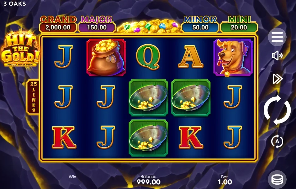 Hit the Gold slot game screenshot