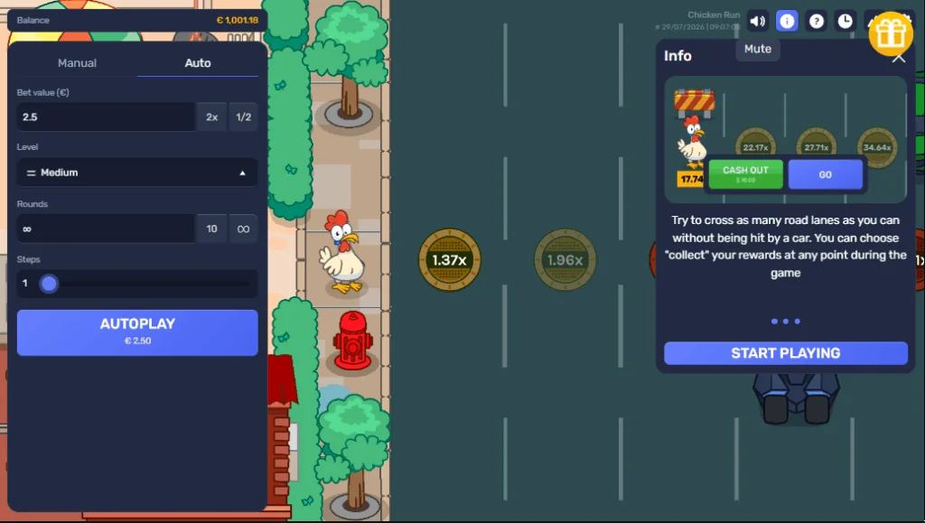 how to play Chicken Run slot game
