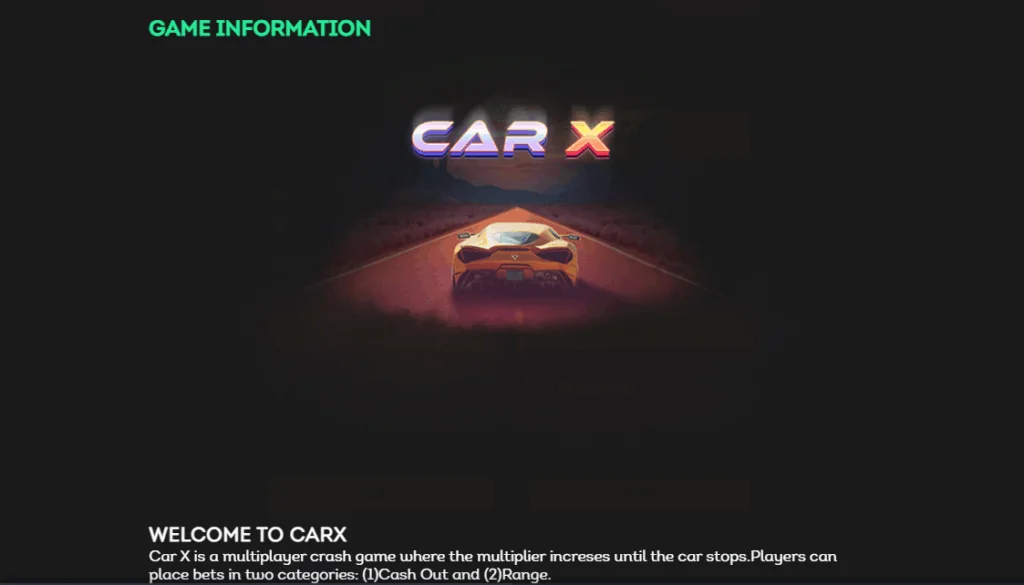 how to play CarX slot game