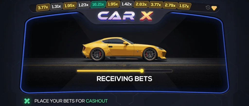 CarX slot game screenshot