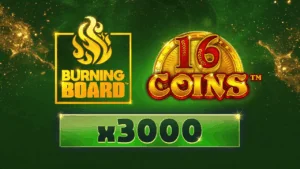 16 Coins: Burning Board Scratchcard Review by VoltEnt – RTP & Demo