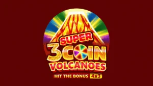 3 Super Coin Volcanoes Slot Review by 3 Oaks Gaming – RTP & Demo