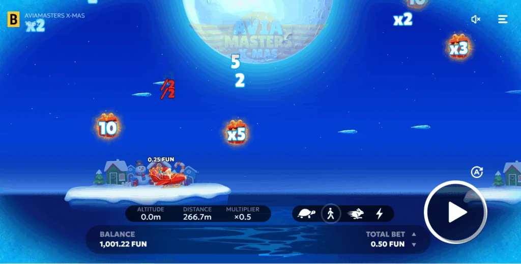 Aviamasters X-mas slot game