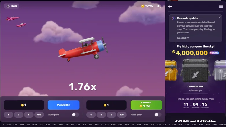 NFT Aviatrix Crash slot game