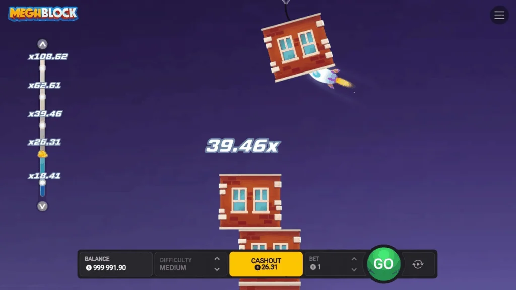 MegaBlock slot game