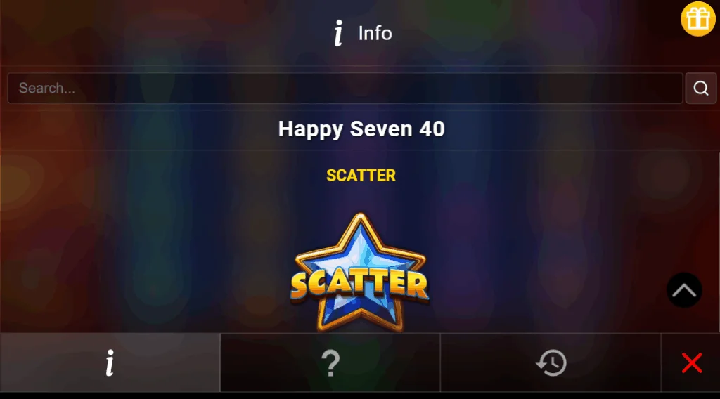 how to play 40 Happy Seven slot game