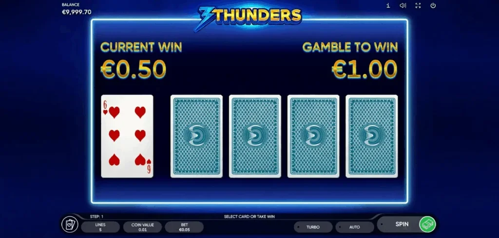 3 Thunders demo gameplay how to play