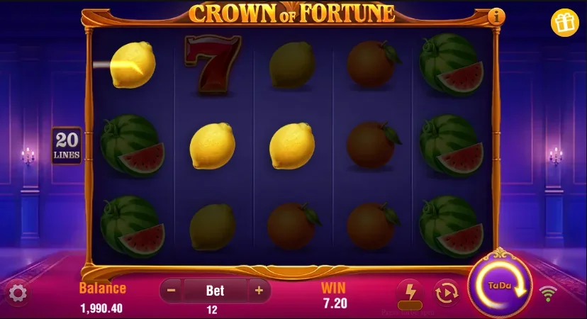 Crown of Fortune slot game