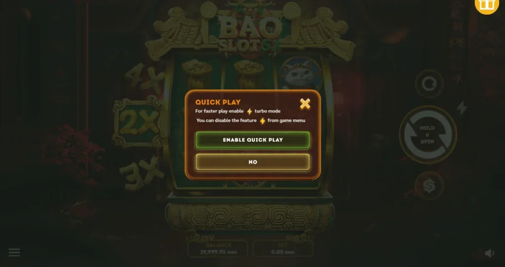 Bao Slot 5X demo gameplay how to play